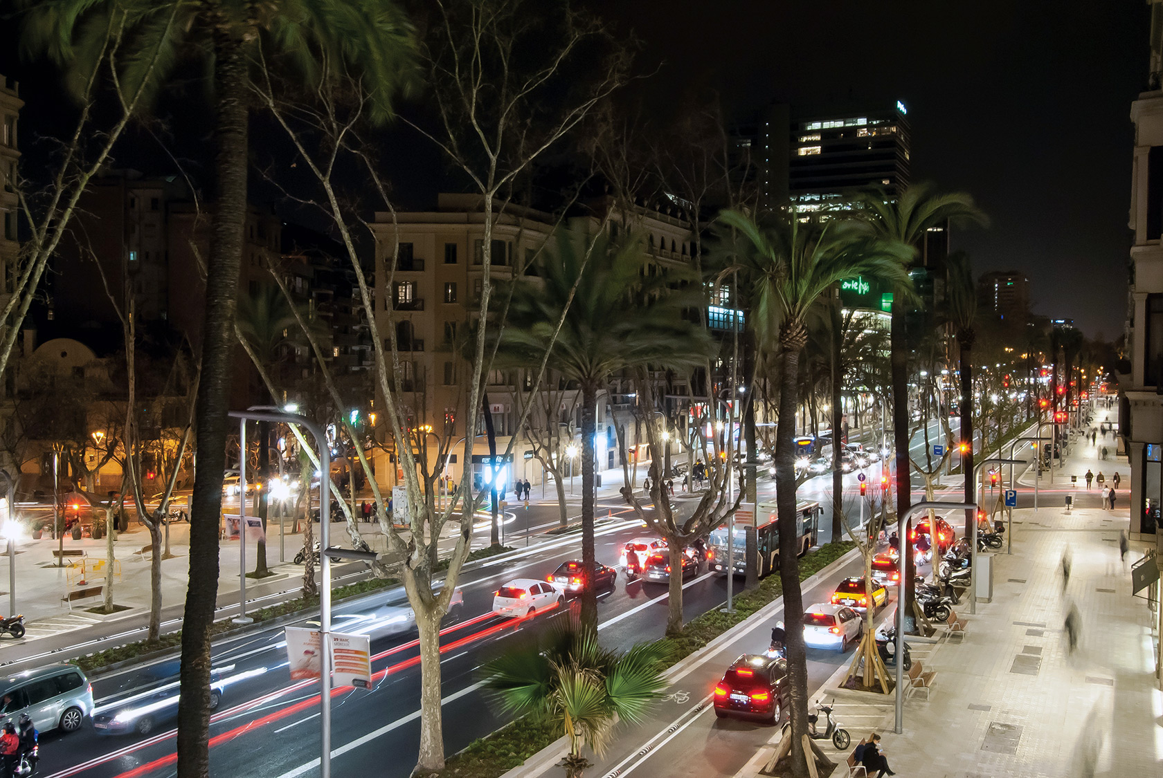 diagonal Barcelona01 | Salvi Lighting Barcelona