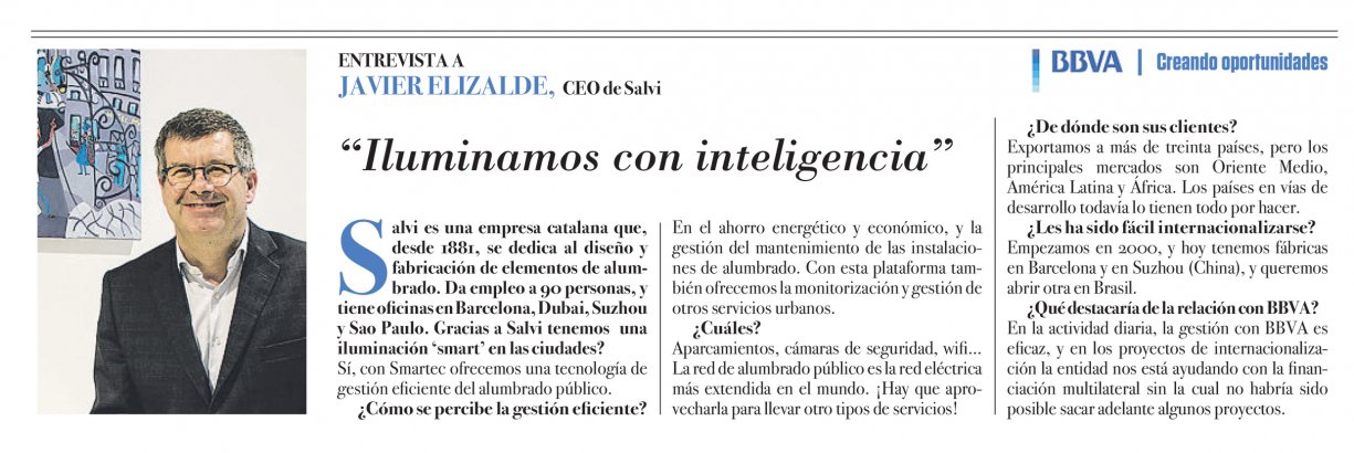 entrevista2017 01 | Salvi Lighting Barcelona