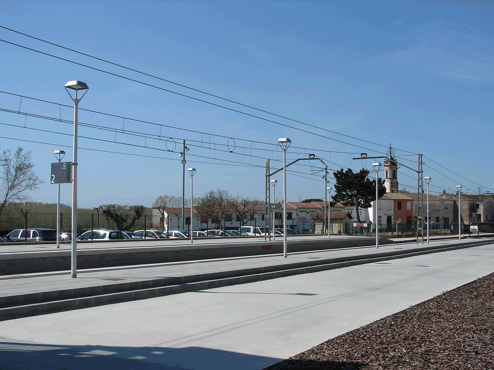 estacio sils girona 01 | Salvi Lighting Barcelona