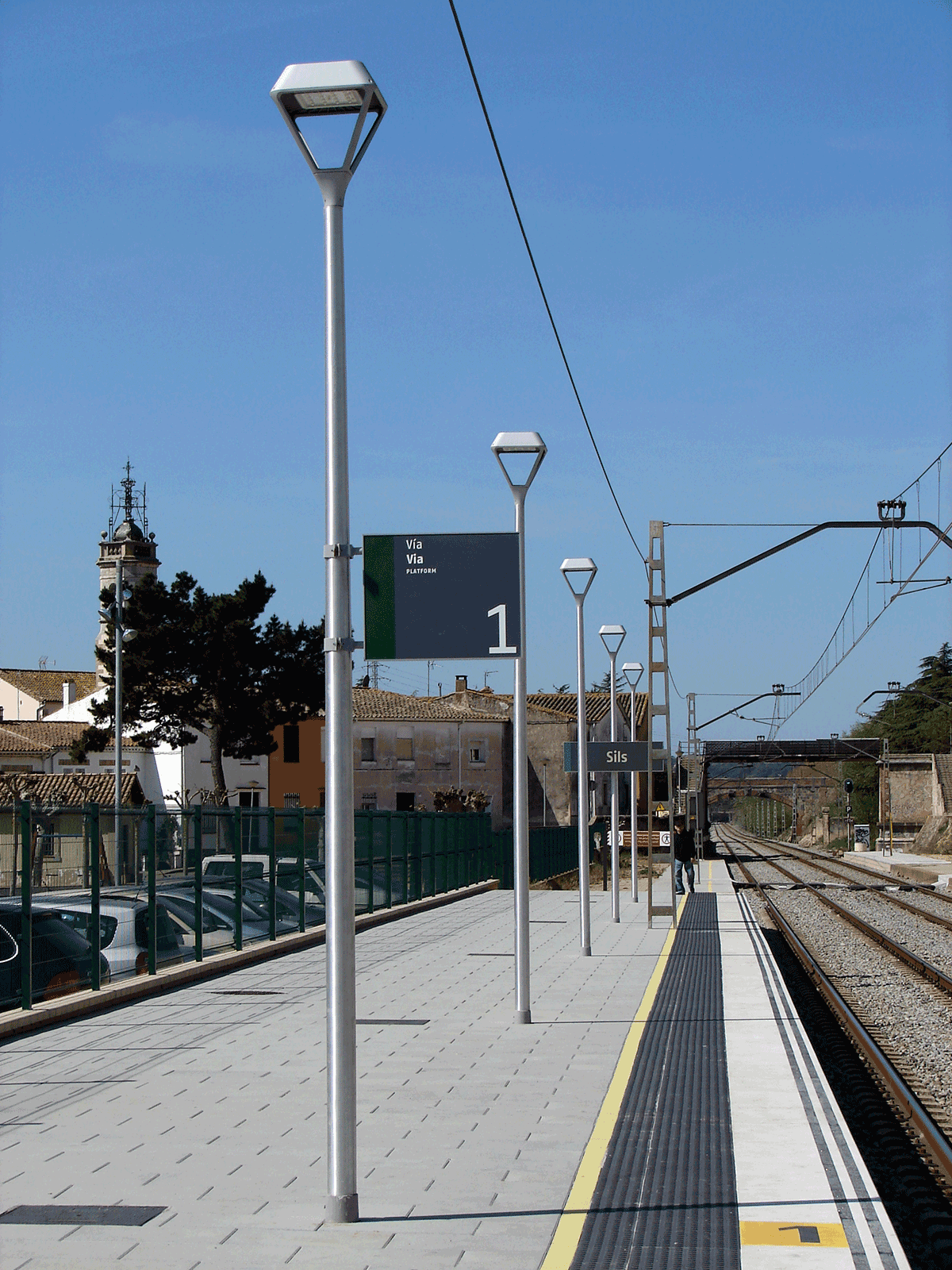 estacio sils girona 03 | Salvi Lighting Barcelona