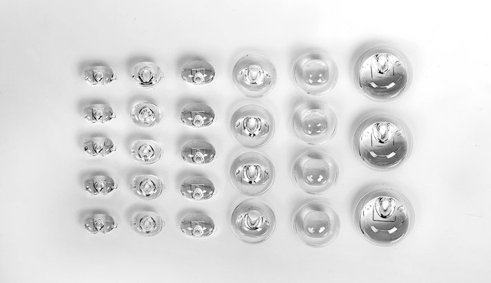 Gama optica LED