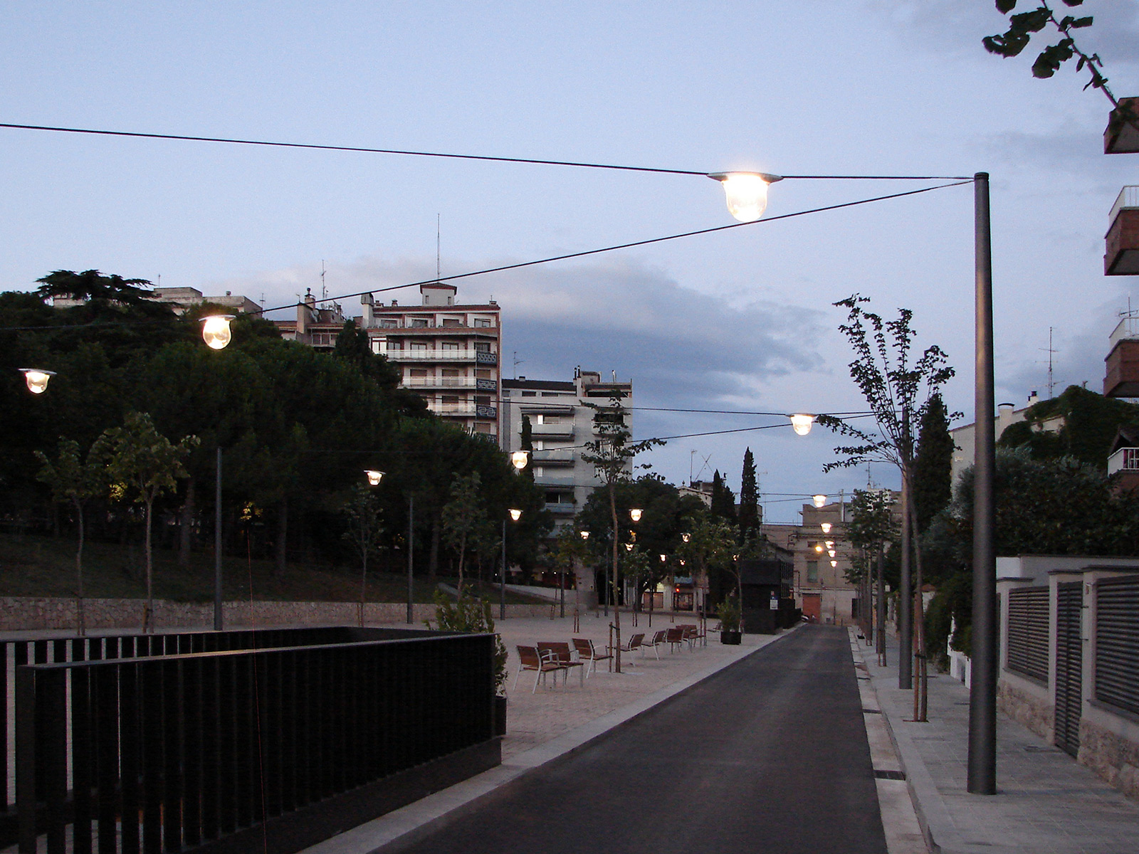 passeig nou figueres 01 | Salvi Lighting Barcelona